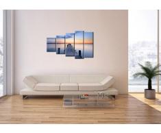 Cuadro sobre lienzo - 100x60 cm - Impresión en lienzo - 5 piezas - de varias partes - listo para colgar - en un marco - Foto número 2508 - EG100x60-2508