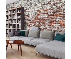 Fotomural 500x280 cm - Top - Papel tejido-no tejido. Fotomurales - XXL -Papel pintado - Ladrillo Muro Piedra f-A-0452-a-a
