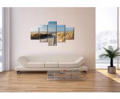 Cuadro sobre lienzo - 5 piezas - Impresión en lienzo - Ancho: 125cm, Altura: 70cm - Foto número 2657 - listo para colgar - en un marco - EA125x70-2657