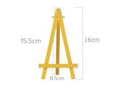 Caballete de plástico para mesa de boda, número de lugar, tarjeta de nombre, soporte para fotos, notas, pintura, 8 unidades