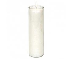 Find Something Different Verde Palma sin Aroma Vela de estearina, bambú, 21 x 6,5 cm