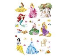 ufengke Pegatinas De Pared Princesa Sirena Vinilos Adhesivos Pared Castillo para Dormitorio Habitación Infantiles Bebés Niñas