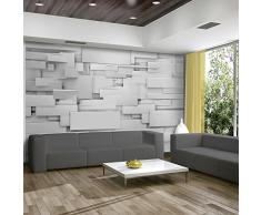 murando Fotomurales 400x280 cm XXL Papel pintado tejido no tejido Decoración de Pared decorativos Murales moderna de Diseno Fotográfico 3D gris f-A-0254-a-a