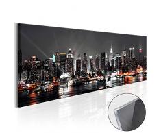 murando - Cuadro de Cristal acrílico 120x40 cm - Cuadro de acrílico - Impresion en Calidad fotografica - New York City Ciudad d-B-0055-k-a