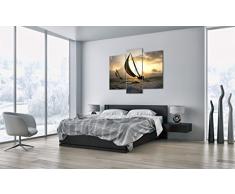 Cuadro Sobre Lienzo - 3 Piezas - Impresión en Lienzo - Ancho: 130cm, Altura: 100cm - Foto número 3158 - Listo para Colgar - en un Marco - CB130x100-3158