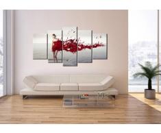 Cuadro sobre lienzo - 5 piezas - Impresión en lienzo - Ancho: 160cm, Altura: 85cm - Foto número 2633 - listo para colgar - en un marco - EA160x85-2633