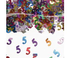 Confeti de números Folat