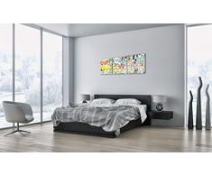 Cuadro Sobre Lienzo - 3 Piezas - Impresión en Lienzo - Ancho: 120cm, Altura: 40cm - Foto número 2907 - Listo para Colgar - en un Marco - CA120x40-2907