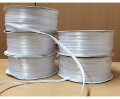 cinta de raso blanco de 3 mm x 100 metros