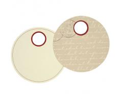 Vivi Gade Copenhagen - Etiquetas de diseño para Papel de Regalo (9 cm, 20 Unidades)