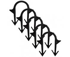 Dismy BHFP-539-500 - 60 mm abrazaderas de tubo adicional de calefacción por suelo radiante de largo (500 piezas)