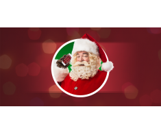 ¡Una llamada de Papá Noel (Santa Claus)!