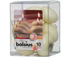 Bolsius - Velas flotantes, Color Blanco