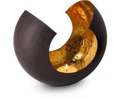 ROMINOX Soporte para Velas de té, Metal â Lacado Satinado, Sakrale Grande (Aprox. 18 x 11 x 15 cm