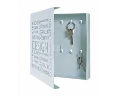 Haku Möbel 44325 Caja Llavero - color blanco - 5 x 22 x 24 cm