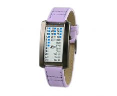 Xtress Reloj Binario para Hombre de Cuarzo con Correa en Cuero XDA1030P