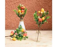 Youliy - Decoración para el hogar de Pascua, diseño de hoja de simulación