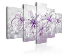 murando - Cuadro en Lienzo 200x100 cm - Flores - tejido-no-tejido Lienzo - Azucena b-A-0315-b-o