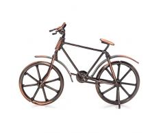 Escultura de metal retro Classic mano Hierro Bicicleta único metal Art Decoración Adornos para la oficina en casa