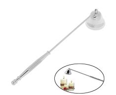 Xinlie Extintor de Vela Acero Inoxidable Extinguidor de Velas de Acero Inoxidable Extintor de Vela para Apagar Las Velas Apagavelas,para Apagar Las Velas de Forma Segura Herramienta de Accesorios