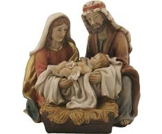 Figura de Belén, Sagrada Familia Oriental, altura de cuaderno 13 cm (44635093797)