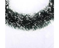 MoGist Corona de Navidad Fácil Lazo Corona de Navidad decoración Guirnalda Christmas Wreath Puerta Corona Corona de Adviento para Puerta y Ventana Árbol de Navidad, Schwarz-35cm, 35 cm
