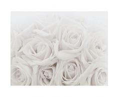 Papel Pintado Fotográfico Flores rosas 308 x 220 cm Tipo Fleece no-trenzado Salón Dormitorio Despacho Pasillo Decoración murales decoración de paredes moderna - 100% FABRICADO EN ALEMANIA - 9258010c