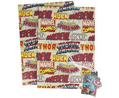Marvel Comics Papel De Regalo