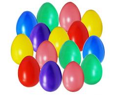 THE TWIDDLERS 100 Huevos de Pascua Multicolores para Pintar y Decorar - Ideales para la búsqueda de Huevos de Pascua Manualidades y Pintura, decoración del hogar, Regalos y más.