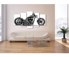 Cuadro sobre lienzo - 5 piezas - Impresión en lienzo - Ancho: 160cm, Altura: 85cm - Foto número 2512 - listo para colgar - en un marco - EA160x85-2512