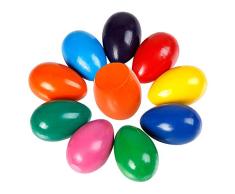 Lápices de Colores para Niños Huevo en Forma Lavable Colorido Pintura Coloreando Palma Agarre Pluma para Niños Bebés Bebé Aprendizaje Dibujar Juguetes