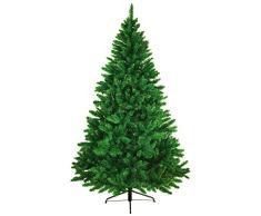 BB Sport Árbol Navideño PVC 180 cm Verde Claro Arbol Navidad Artificial Abeto Navidad