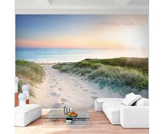 Papel Pintado Fotográfico Mar de playa 396 x 280 cm Tipo Fleece no-trenzado Salón Dormitorio Despacho Pasillo Decoración murales decoración de paredes moderna - 100% FABRICADO EN ALEMANIA - 9008012a