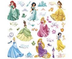 RoomMates RMK2199SCS - Pegatinas de pared, diseño Princesas Disney Debutantes