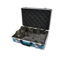 Makita 9 pc Universal TCT de corona de flores en carcasa de aluminio - D-51297