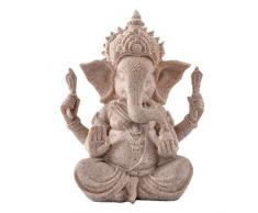 Estatua de Arenisca Ganesha Estatuilla escultura de Buda Elefante Hecha a Mano