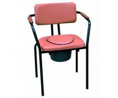 SNC HERDEGEN Silla De Baño Con Inodoro Muy Resistente Color Terracota