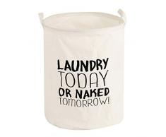 Dooxi Plegable Cesta para la Ropa Sucia Cesta de Almacenamiento Organizador Niños Juguetes Organizador Ropa Cestos para la Colada con Asas