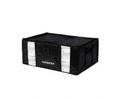 COMPACTOR Funda de almacenaje al vacío, Talla XXL, 210 l, Negro Parisienne, RAN4542