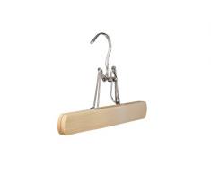 filz-cut - pieperconcept Union 5 - Percha con pinza larga para pantalones (madera de arce lacada)