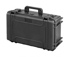 Max MAX520S IP67 resistente al agua nominal de tapas rígidas para fotografía equipo estanca resistente de transporte de plástico y caja de transporte para iMac caja de herramientas