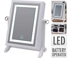 eloutletdelregalo JOYERO TOCADOR LED con Espejo