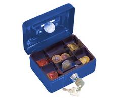 Wedo 144003 - Caja de caudales, hucha infantil, color azul