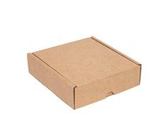 Kartox | Caja de Cartón Kraft Para Envío Postal | Caja de Cartón Automontable para Envío o Almacenaje | 13 x 15 x 4 | 20 unidades