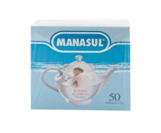 MANASUL Infusión Laxante a base de Sen, Melisa, Menta, Regaliz y Anis Verde. Caja de 50 Bolsitas.
