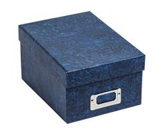 Photo Album Company Albox700blue - Caja para almacenar fotografías, rígida, color azul Capacidad para 700 fotografías de 10 x 15 cm.
