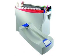 HAN 1901-13 Swing - Caja para carpetas, plástico (397 x 154 x 347 mm), color negro