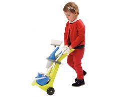 Ecoiffier 1769 – Carrito de limpieza (Incluye Aspiradora de mano