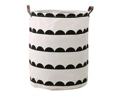 Dooxi Impermeable Plegable Cestos para la colada Cajas de almacenaje Cestas de Tela para Guardar Organizadoras Juguetes Ropa