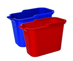 MSV 100002,01-Cubo rectangular plástico, 37 x 23 x 26 cm